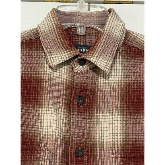 Men's Woolrich Plaid Flannel Shirt, Size M - Picture 3 of 5